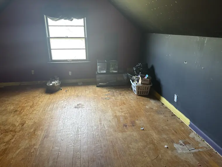 Attic Bedrooms (before)