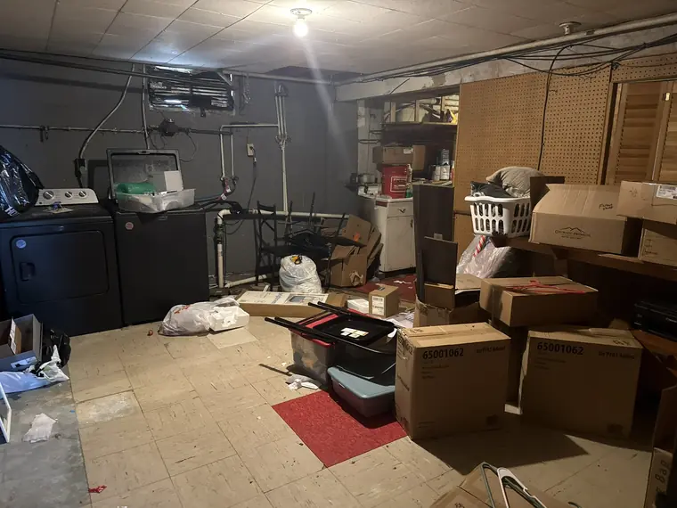 Basement Finishing (before)