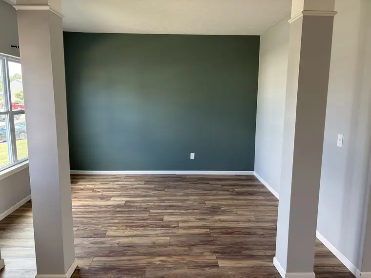 Open-Concept Flooring and Paint