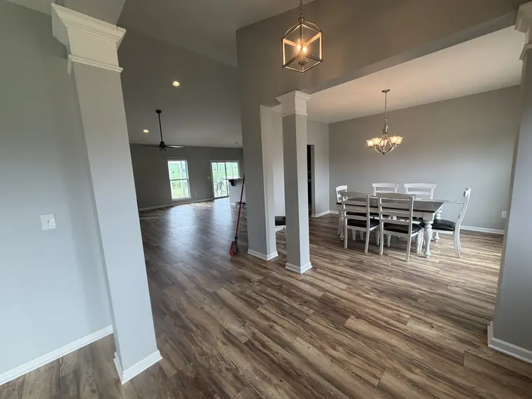 Open-Concept Flooring and Paint