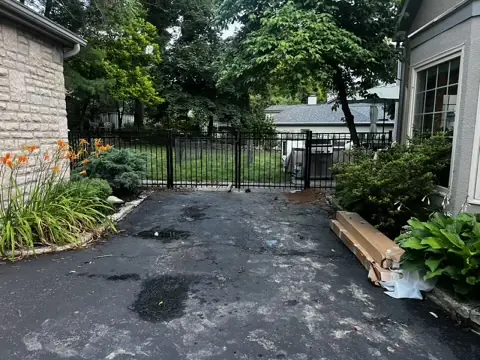 Ornamental Fence and Driveway Gate