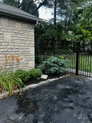 Ornamental Fence and Driveway Gate