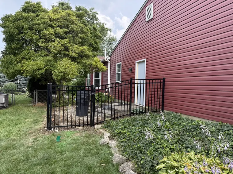 Ornamental Fence and Driveway Gate