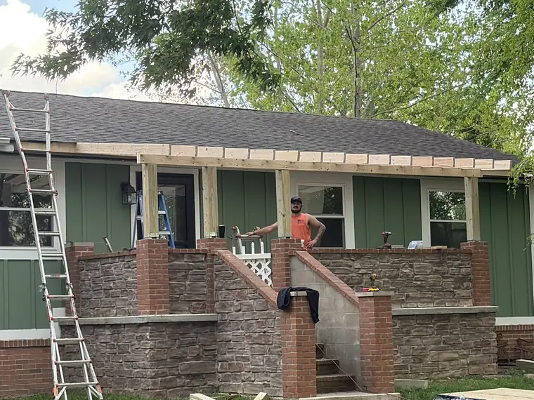 Porch and Exterior Rebuild