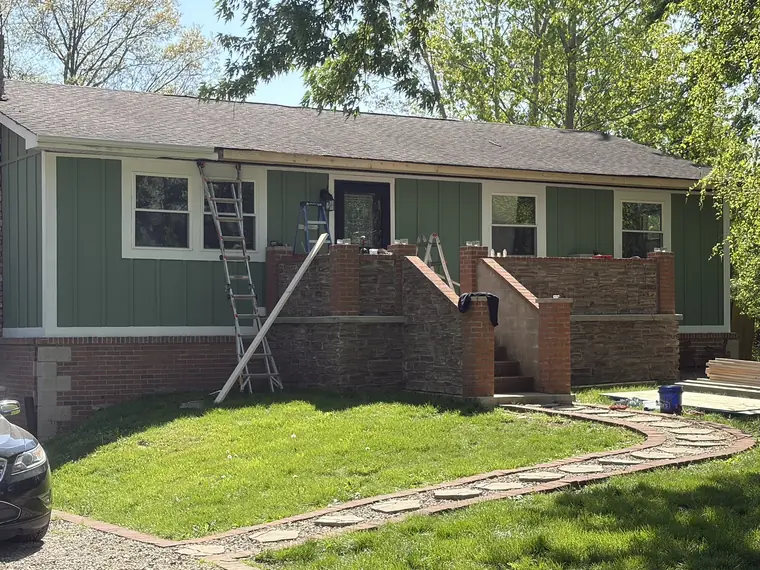 Porch and Exterior Rebuild