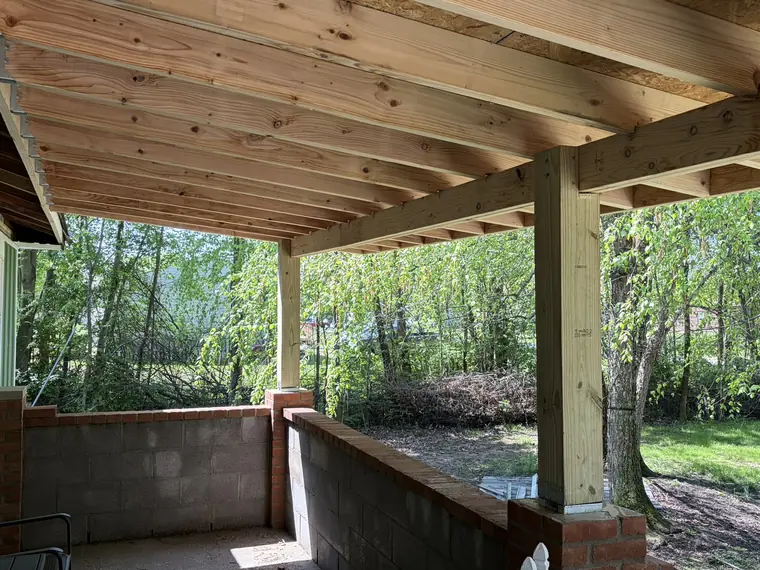 Porch and Exterior Rebuild