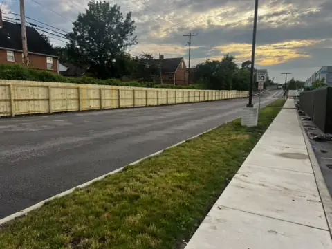 Roadside Perimeter Fence