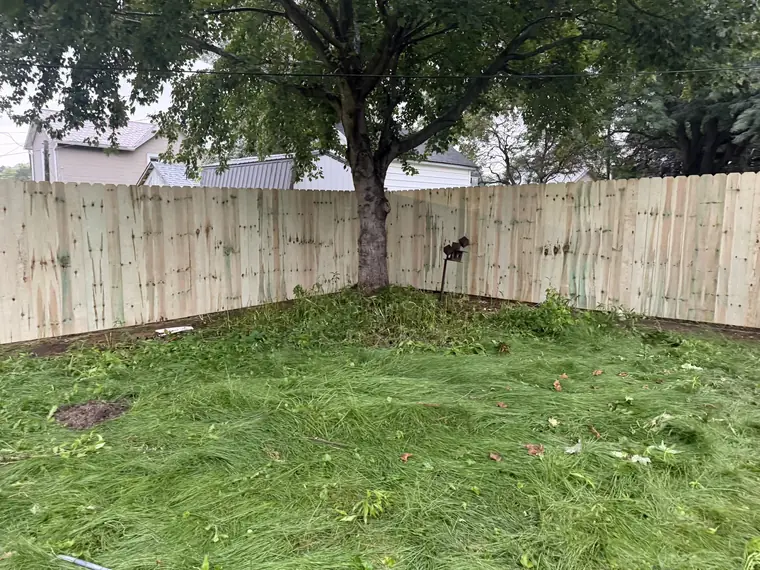 Wood Privacy Fencing