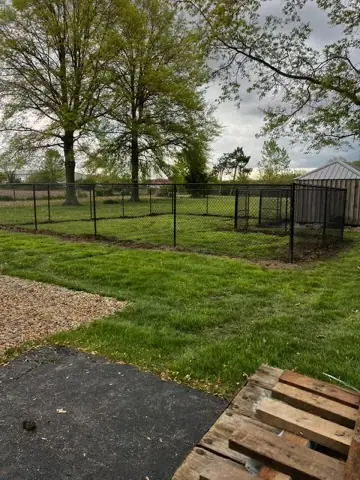 Wooded Path and Garden Fencing